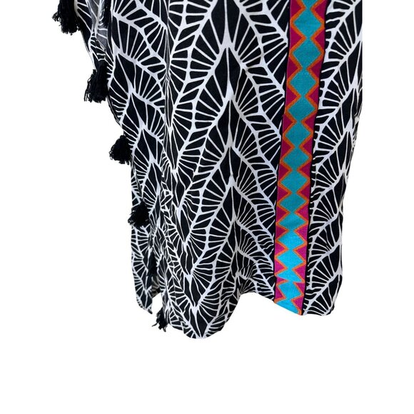 ESCAPADA Tropical Fringe Womens Swim Coverup Size Medium - Picture 6 of 7